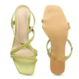 ICONICS Open Toe Block Heels image 3