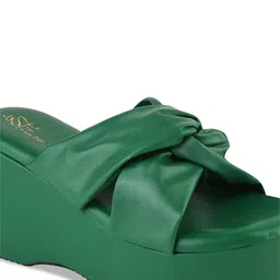 THE WHITE POLE Open Toe Platform Heels image 5