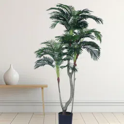 Arick Decor 66 Inch Artificial Areca Plam Plants With Black Pot-picture-39