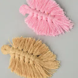 FUNKRAFTS Girls Set Of 2 Pink & Beige Alligator Hair Clip-image-18