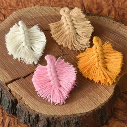 FUNKRAFTS Girls Pack of 4 Orange Brown and Pink Alligator Hair Clip-72