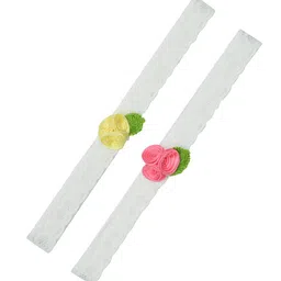 FUNKRAFTS Girls Multicoloured Set of 2 Lace Hairband image 2