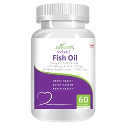 Natures Velvet Fish Oil,  60 softgels -25