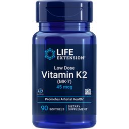 Life Extension Low Dose Vitamin K2,  Unflavoured  90 softgels -27