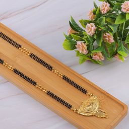 Anouk Gold-Plated Beaded Mangalsutra-image-99