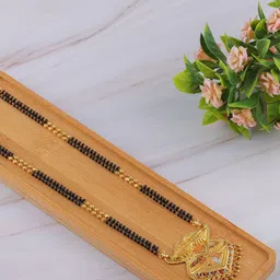 Anouk Gold-Plated Beaded Mangalsutra-picture-11