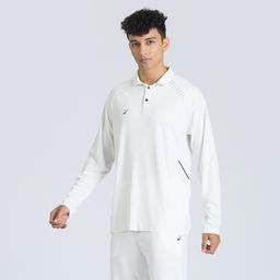 QUICK DRY ADVANCED FULL SLEEVE CRICKET POLO CP 900 ADULT WHITE-image-20