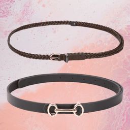 CRUSSET Girls Set Of 2 Slim Belts-image-8