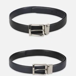 Louis Philippe Men Leather Formal Belt-image-91
