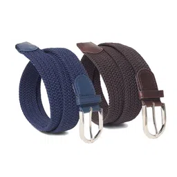 Kastner Unisex Pack Of 2 Braided Belt-image-18