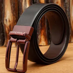 LOUIS STITCH Men Textured Leather Reversible Formal Belt-picture-45