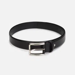 Allen Solly Men Black Leather Formal Belt-picture-26