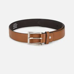 Peter England Men Leather Tang Closure Formal Belt-image-94