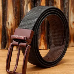 LOUIS STITCH Men Reversible Textured Leather Belt-picture-22