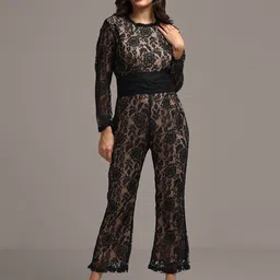 iki chic Self Design Basic Jumpsuit-picture-17
