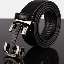BuckleUp Men Black PU Belt-image-18