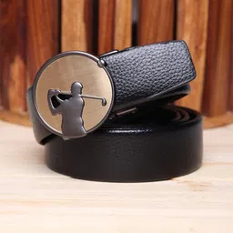 Kastner Men Textured Slider Buckle Closure Belt-image-94