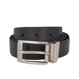 United Colors of Benetton Men Textured Leather Reversible Belt-image-90