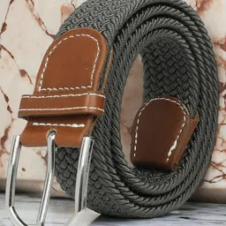 CRUSSET Men Textured Canvas Belt-picture-8