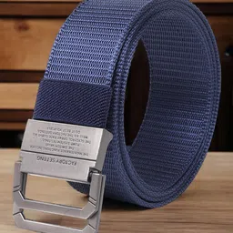 Mast & Harbour Men Textured Canvas Belt-image-90
