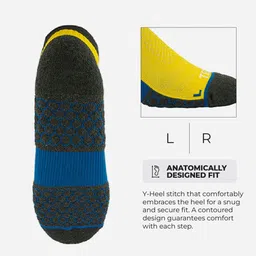 TEGO Patterned Ankle Length Socks image 5