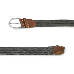 CRUSSET Men Textured Canvas Belt image 2
