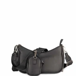 CERES Leather Half Moon Shoulder Bag-15
