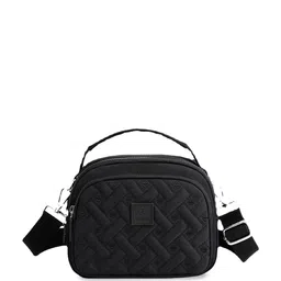 Diva Dale Textured Structured Sling Bag with Quilted image 1