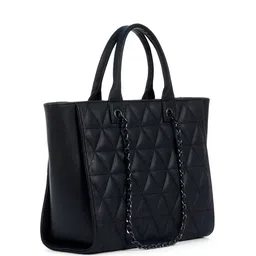 MINI WESST Textured Structured Tote Bag image 2