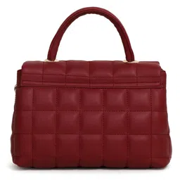 Exotic Textured Structured Handheld Bag With Quilted image 3