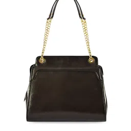 Eske Textured Leather Structured Shoulder Bag image 3