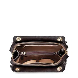 Eske Textured Leather Structured Shoulder Bag image 2
