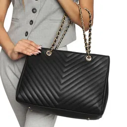 MINI WESST Structured Quilted Shoulder Bag-image-53
