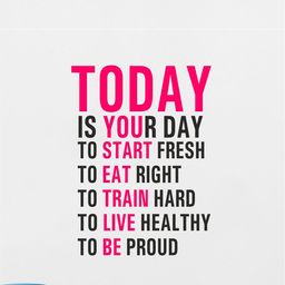 rawpockets White Today Motivational Quotes Wall Stickers-image-42