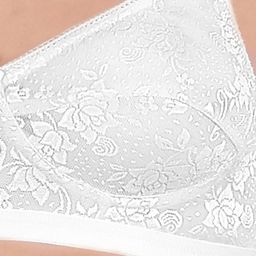 Sonari White Set Of 2 Floral Non-Padded Fancy Net Bra image 5