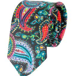 Alvaro Castagnino Men Multicoloured Printed Skinny Tie-image-58