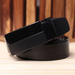 Kastner Men Slider Buckle Synthetic Leather Slim Belt-image-24