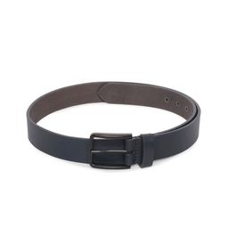 Belwaba Men Navy Blue Leather Formal Belt-image-78