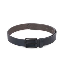 Belwaba Men Navy Blue Leather Formal Belt-image-79
