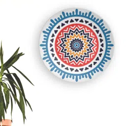 quirk india White Abstract Decorative Wall Plate-picture-7