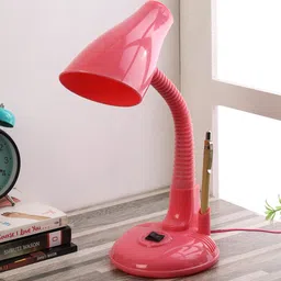 BEVERLY STUDIO Pink Metal Bell Shaped Quirky Study Lamp-image-20