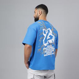 MuscleBlaze Z-Verse T-Shirt,  XL  Royal Blue -image-14