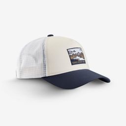 Travel 500 Trucker Cap - Beige / Blue-13