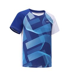 LITE Badminton T-shirt 560 Men Royal Blue-image-86