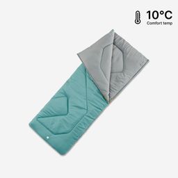 Camping Sleeping Bag Arpenaz 10° Grey Blue-image-97