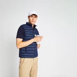 Men's golf sleeveless down jacket MW500 navy blue-image-60
