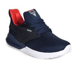 IMPAKTO Men Blue Mesh Walking Non-Marking Shoes-picture-45