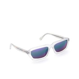 DIESEL Women Blue Lens & White Rectangle Sunglasses with UV Protected Lens DL0347 54 26X-image-65