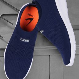 CLYMB Men Navy Blue Running Shoes-34
