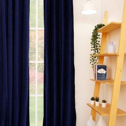 Ariana Navy Blue Door Curtain YARROW-DCE- NB-Navy Blue-54
